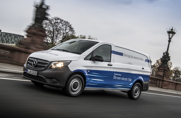 Elektrisierende Strategie: Der E-Vito von Mercedes-Benz.
