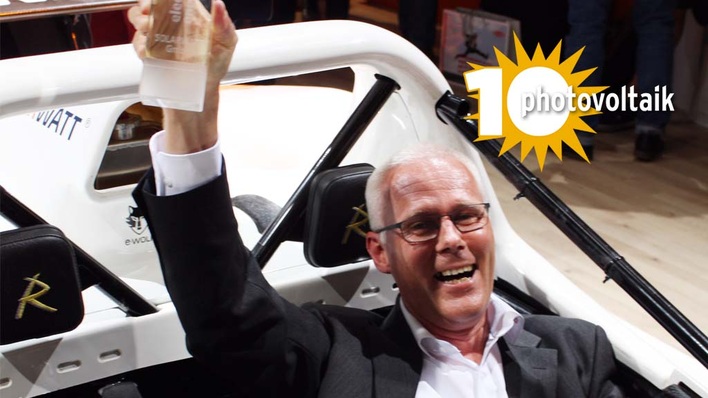 Im vegangenen Jahr wurde Solarwatt für sein Speichersystem mit einem EES-Award ausgezeichnet. Olaf Wollersheim war maßgeblich an dessen Entwicklung beteiligt.