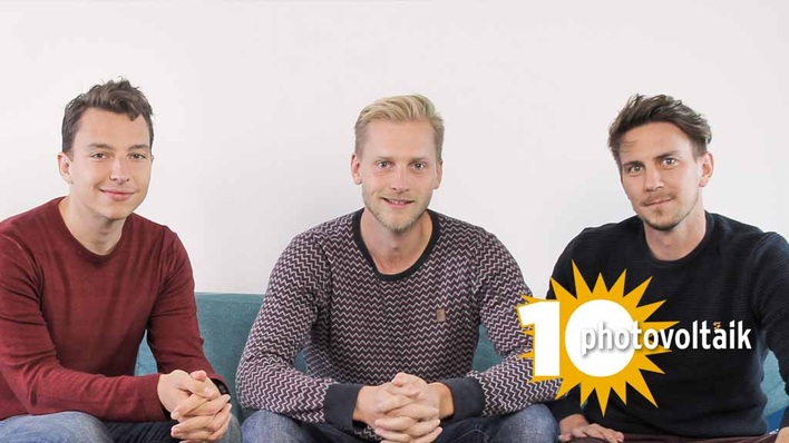 Enrico Brandmeier, Daniel Schmitt und Tobias Wenleder sind Geschäftsführer von Memodo in München.