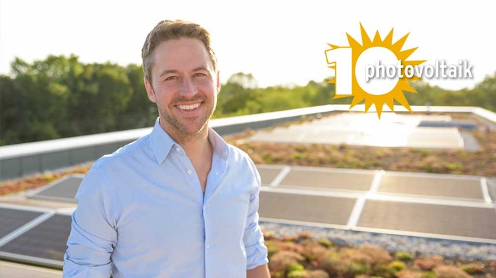 Florian Henle ist Geschäftsführer von Polarstern, einem Anbieter von Ökoenergie und Mieterstrom.