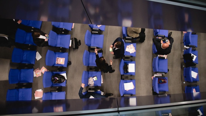 Aus der Persektive des Adlers ist das politische Gezerre um die Groko mehr als dürftig.