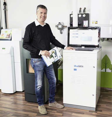 



Moderne Brennstoffzellen für die Hausstromversorgung sind nicht größer als ein Kühlschrank.
