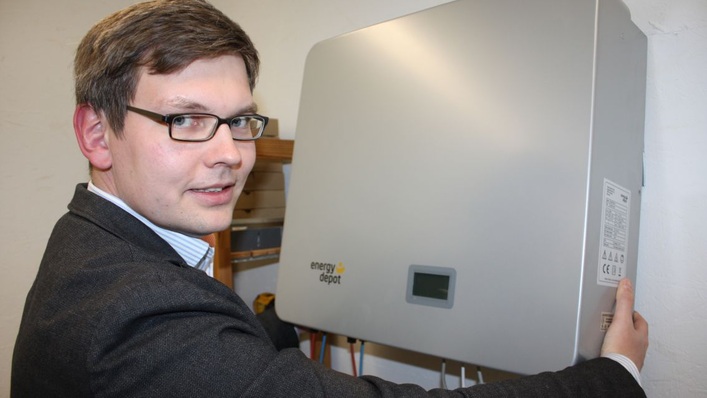 Peter Winter ist Vertriebsleiter bei Energy Depot in Konstanz.