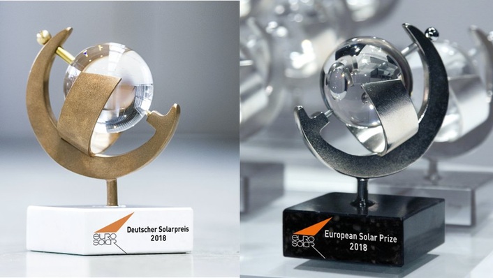 Die beiden begehrten Trophäen der Solarbranche werden am 15. und 17. September in Bonn verliehen.