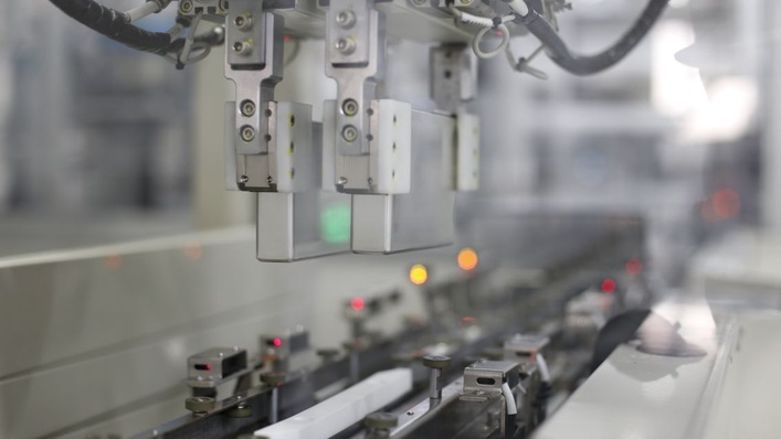 Die Batteriezellfertigung von CATL in China.