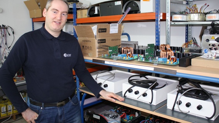 Tobias Schwartz ist Geschäftsführer von Solarinvert in Freiberg am Neckar.
