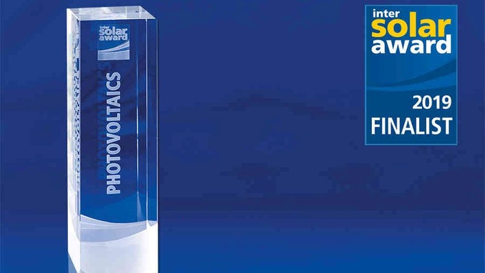 Der Intersolar Award würdigt neue Produkte und Lösungen rund um den Solargenerator.