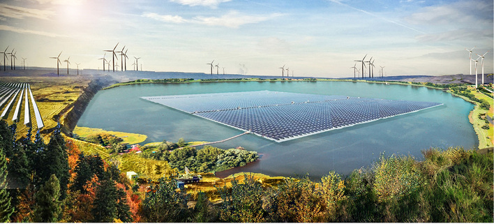 



Die früheren Kohlereviere haben eine Zukunft als Regionen für erneuerbare Energien.
