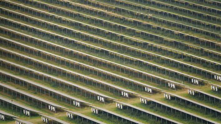 Der Solarpark Barth 5 ist aktuell die größte förderfreie Solarstromanlage in Deutschland.