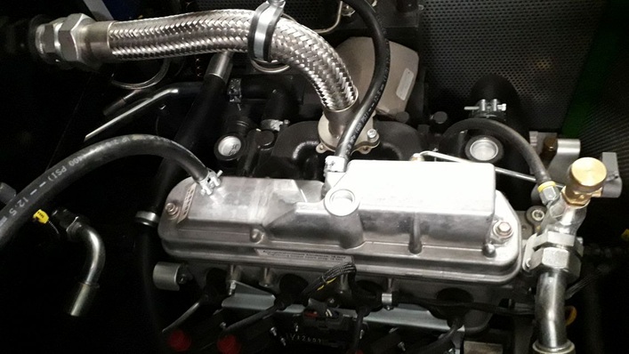 Gasbetriebenes BHKW zur Versorgung der Kirchgemeinde in Marmagen in der Eifel.