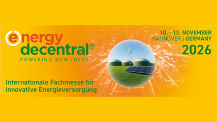 Die Anmeldung als Aussteller zur nächsten Energy Decetral lüfut auch Hochtouren.