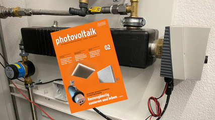 Das Heft widmet sich elektrischer Wärmetechnik für Heizung und Warmwasser.