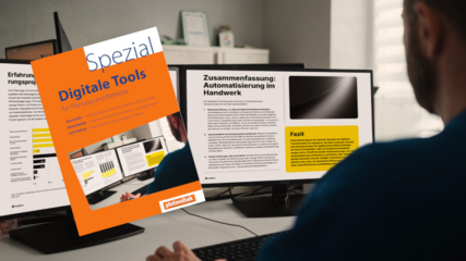 Digitale Tools steigern Effizienz und Wirtschaftlichkeit der Installateure.