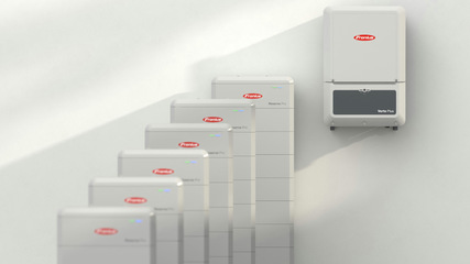 Im Fokus der Messe steht bei Fronius die neue Hochvoltbatterie Reserva Pro.